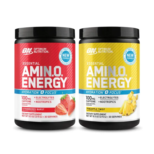 Optimum Nutrition Amino Energy pack pré-workout énergie 2 pièces
